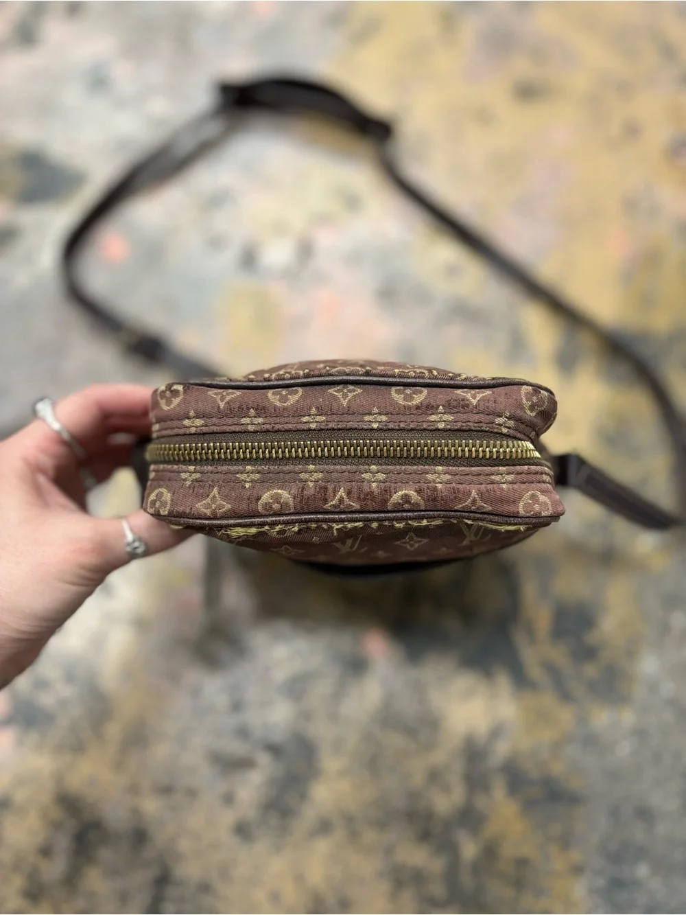 Vintage Louis Vuitton Monogram Mini Lin Crossbody Bag
